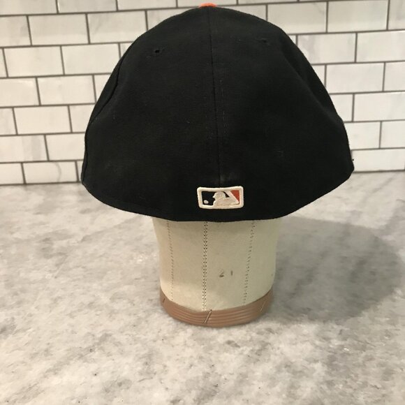 Baltimore Orioles Hat Cap Fitted Mens 7 5/8 Black MLB Baseball 59FIFTY New Era - Picture 4 of 8